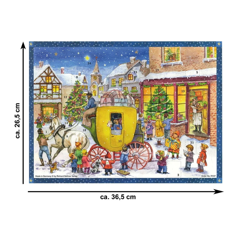 Advent calendar “The Stagecoach Is Coming”