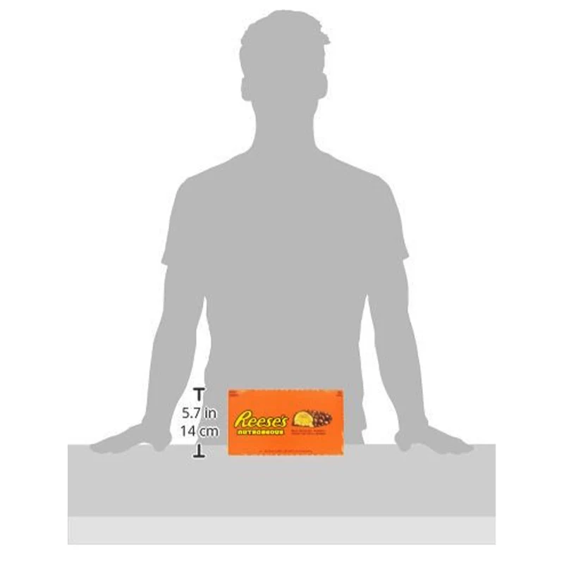 Reese's Nutrageous Schoko-Erdnussbutter Riegel 18x47g