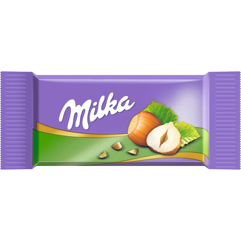 Milka Naps Mix 1 x 1kg Dose, mit Alpenmilch, Erdbeere, Haselnuss und Creme au Cacao