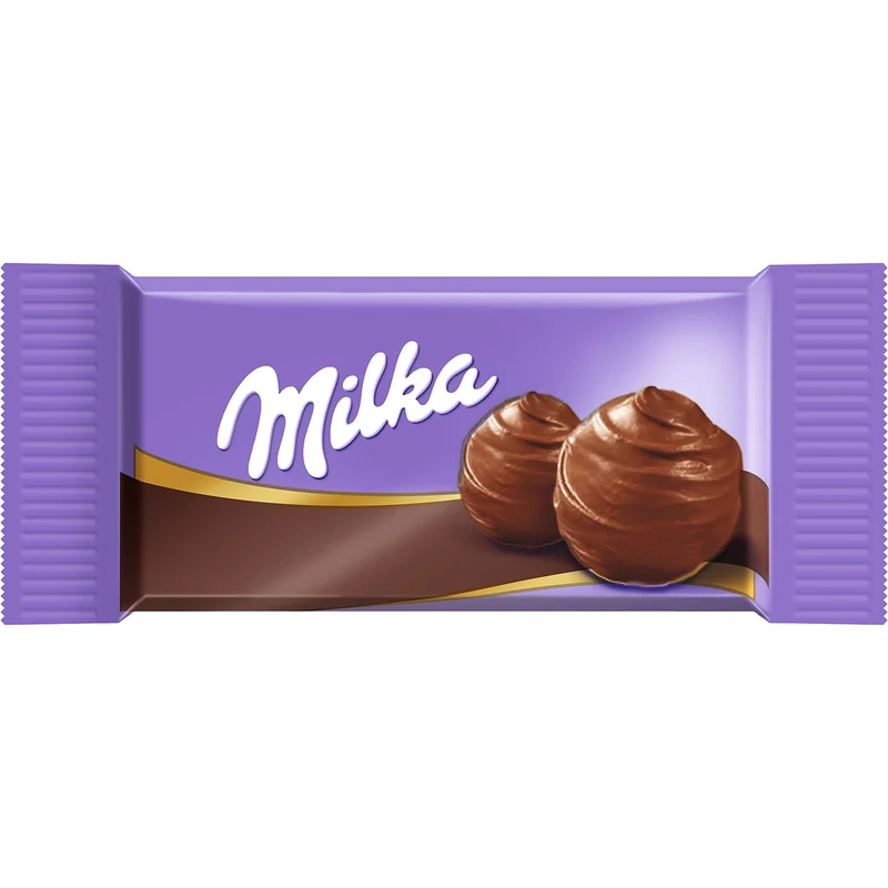 Milka Naps Mix 1 x 1kg Dose, mit Alpenmilch, Erdbeere, Haselnuss und Creme au Cacao