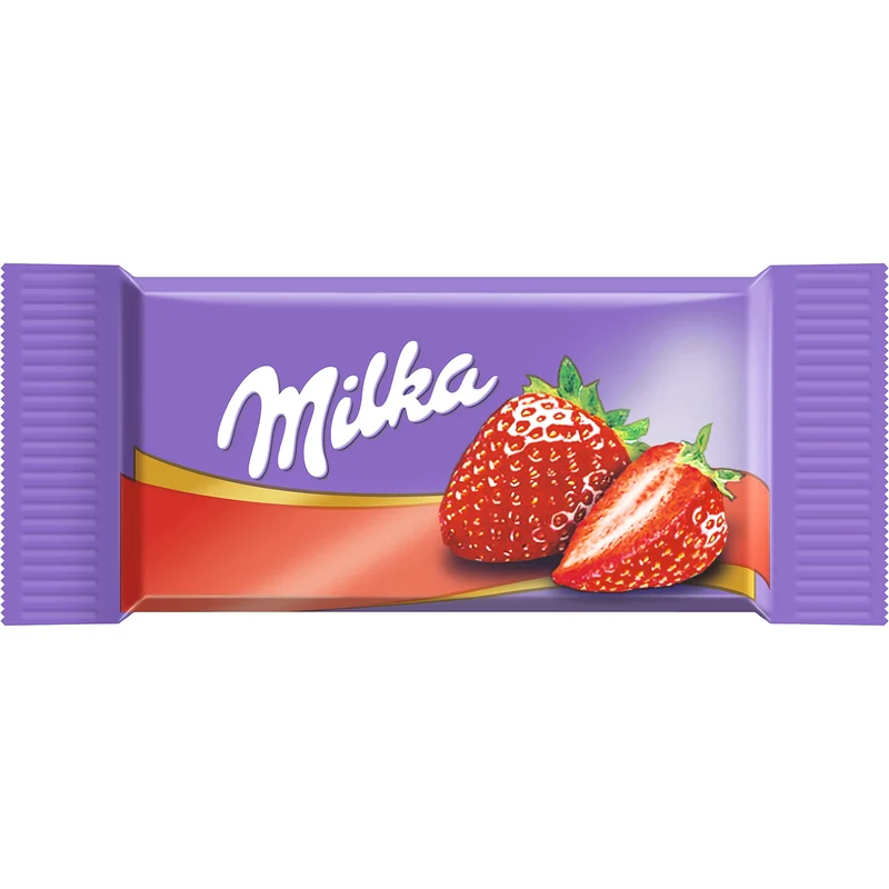 Milka Naps Mix 1 x 1kg Dose, mit Alpenmilch, Erdbeere, Haselnuss und Creme au Cacao