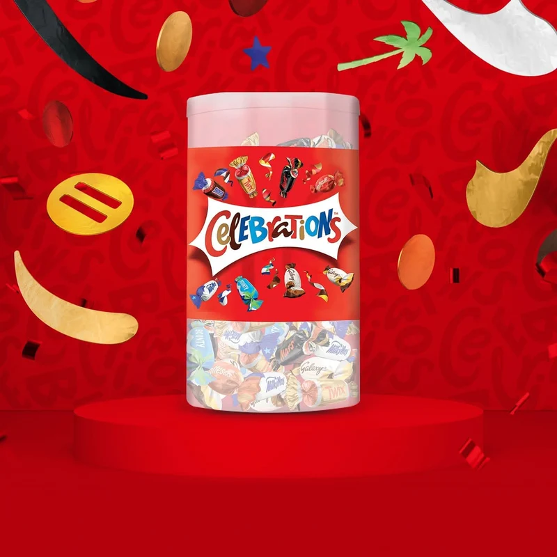 CELEBRATIONS | Mini-Schokoriegeln | Maltesers, Galaxy, Snickers & mehr | 1,435kg