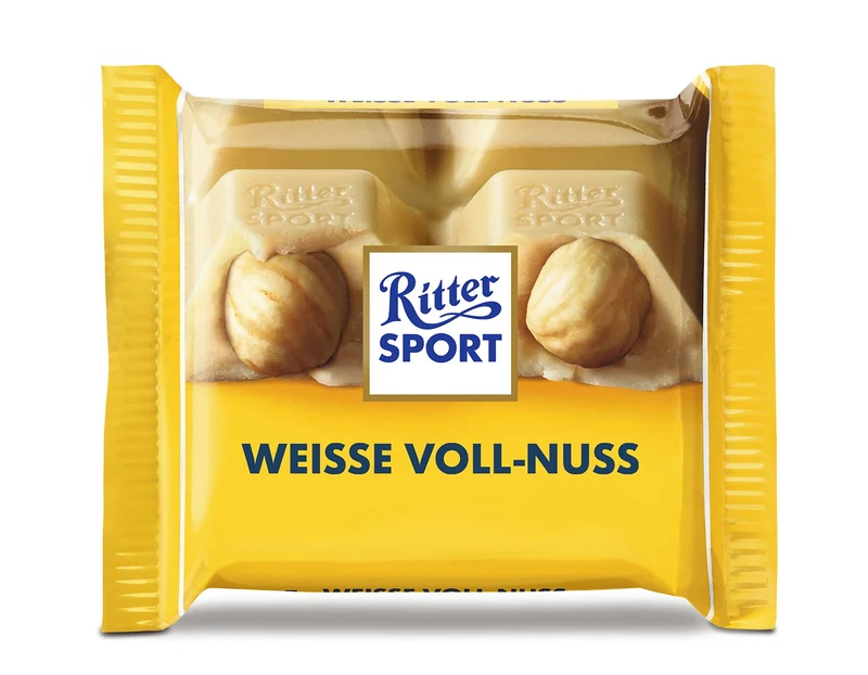 Ritter Sport mini Voll-Nuss Mix, weiße, dunkle & Vollmilchschokolade, 1,1 kg (66 Stück)