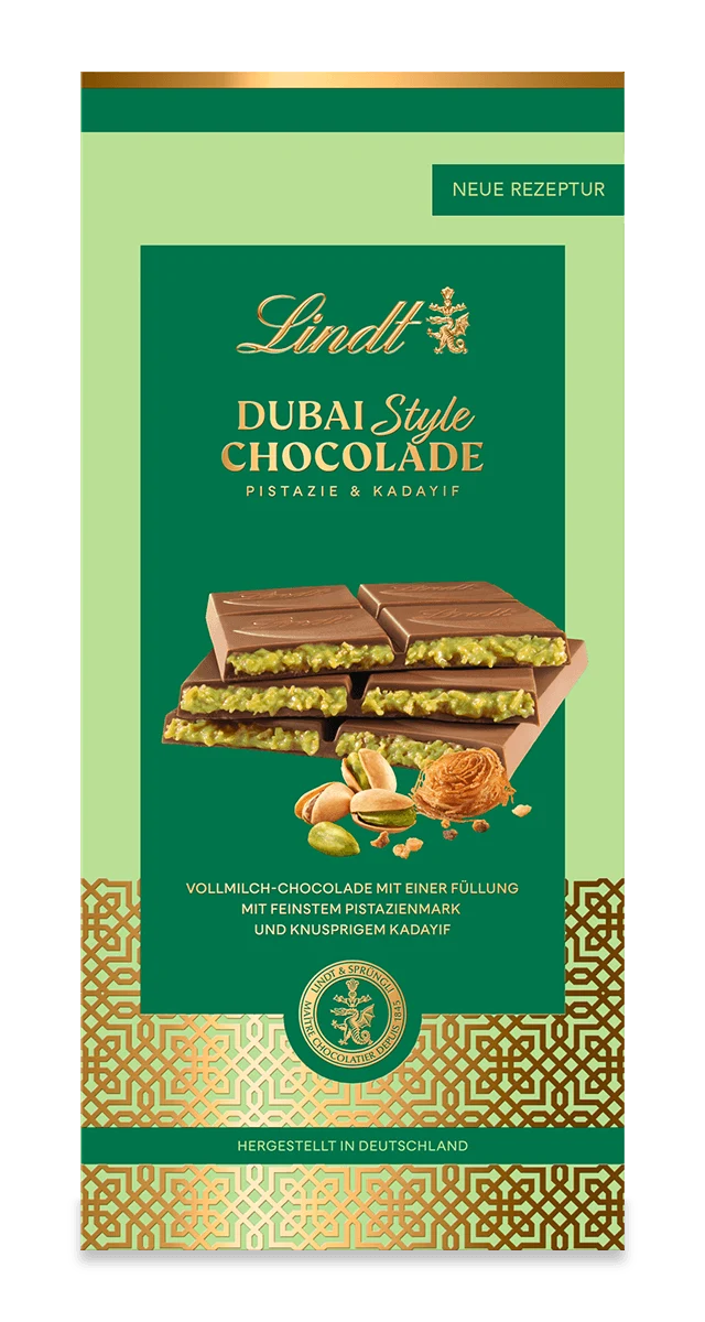 Lindt Dubai Style Schokolade 145g