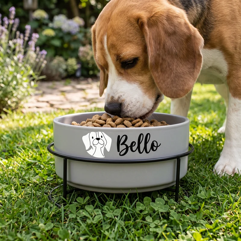 Personalisierter Fressnapf für Hunde mit Name | 880 ml Hundenapf von Ritzenhoff & Breker
