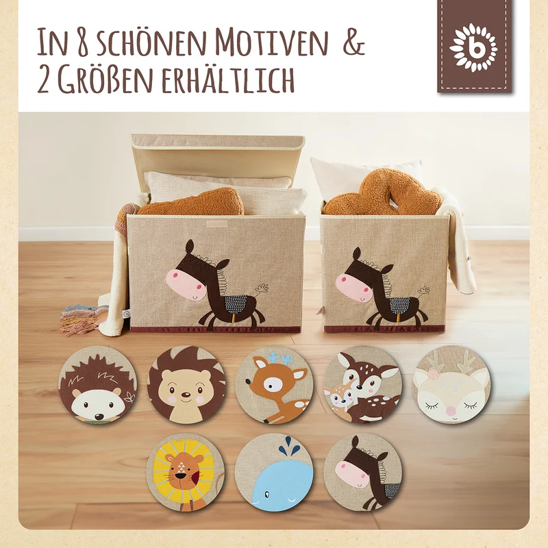 Bundle: 4x Aufbewahrungsboxen mit Deckel 10% Rabatt