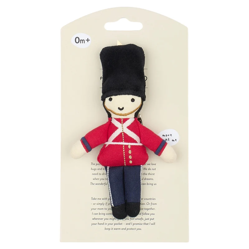 Spielpuppe Pocket Friend 14 cm, Bio Baumwolle