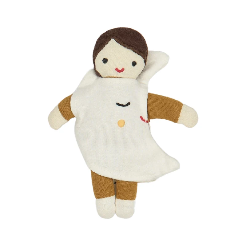Spielpuppe Pocket Friend 14 cm, Bio Baumwolle