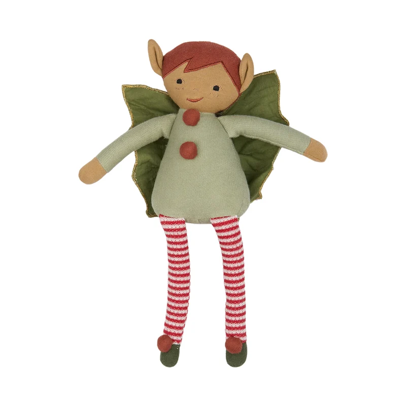Weihnachts-Elfenpuppe 30 cm, Baumwolle