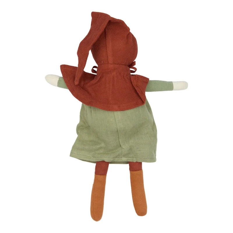 Weihnachts-Elf Kuschelpuppe 30 cm, Bio Baumwolle