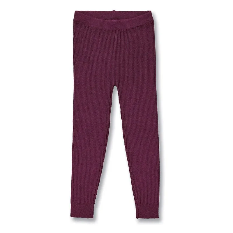 Sense Organics Baby Leggings Yuma Bordeaux Melange