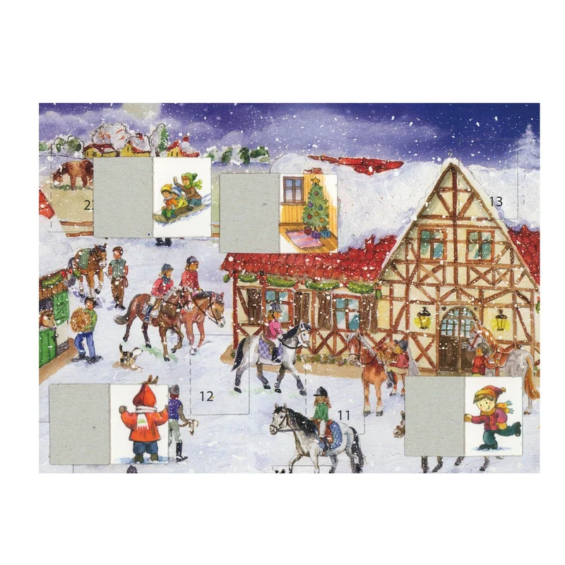 Advent calendar “Christmas at the Pony Farm”