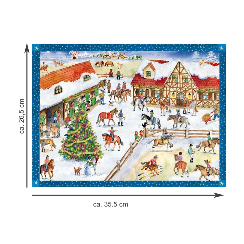 Advent calendar “Christmas at the Pony Farm”