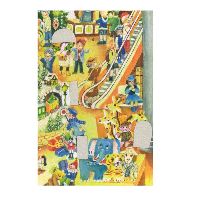 Advent calendar “Christmas Toy Shop”