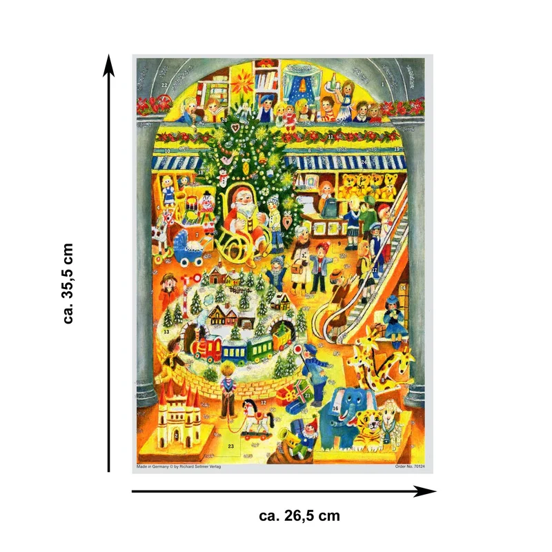 Advent calendar “Christmas Toy Shop”