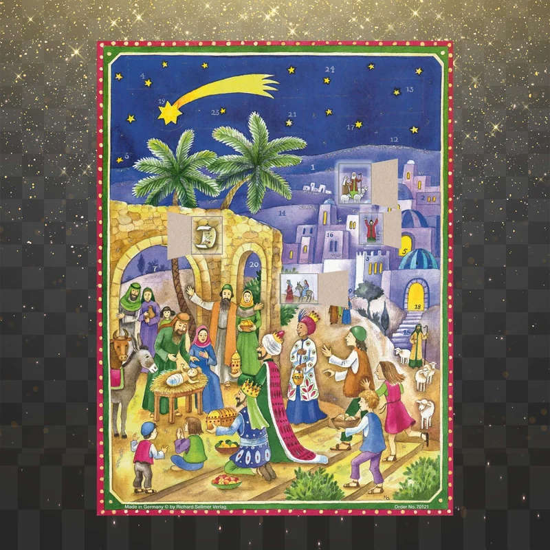 Advent calendar “At the Nativity in Bethlehem”