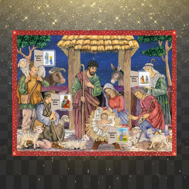 Advent calendar “The Savior Is Born”