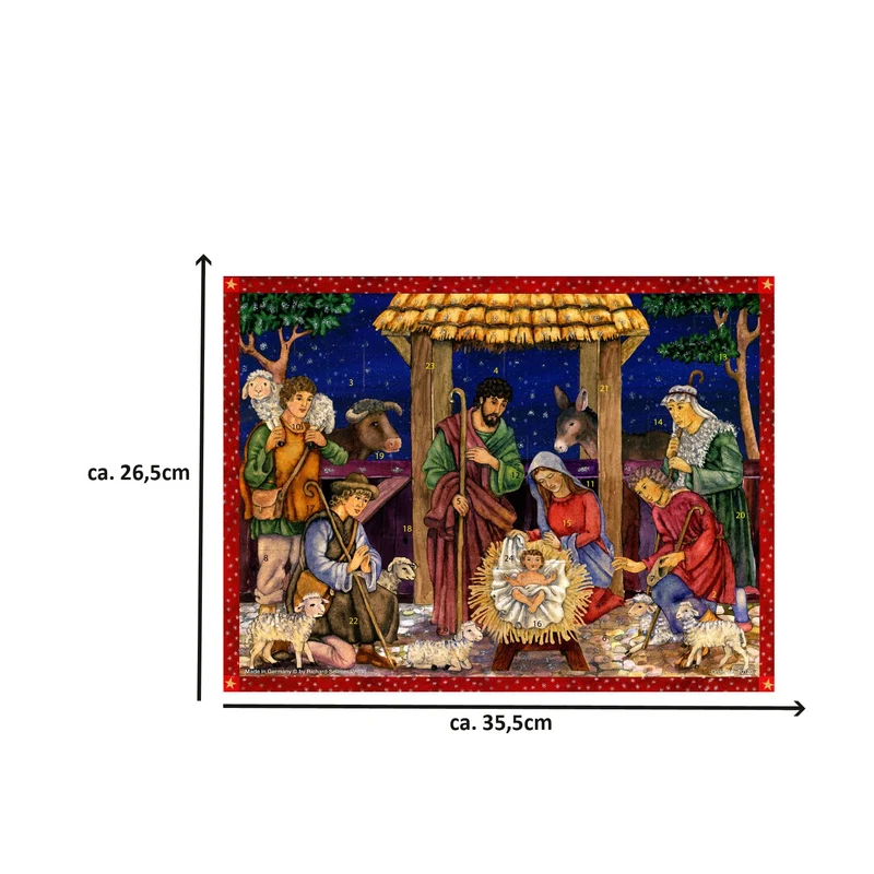 Advent calendar “The Savior Is Born”