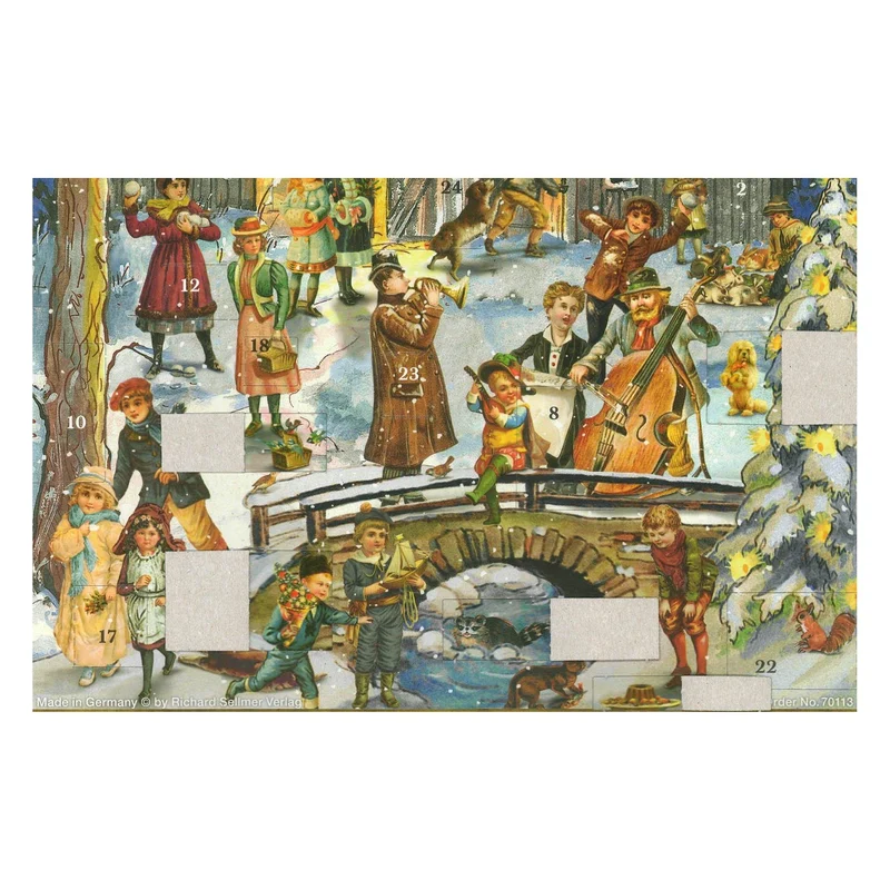 Advent calendar “Christmas Musicians”