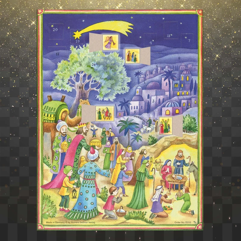 Advent calendar “A Visit to the Nativity Scene”