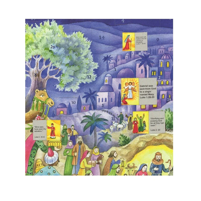 Advent calendar “A Visit to the Nativity Scene”