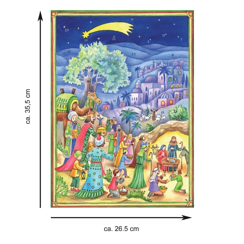 Advent calendar “A Visit to the Nativity Scene”