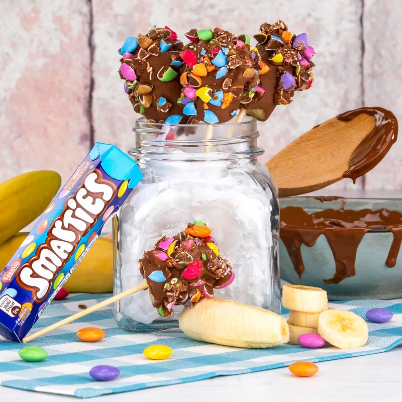 Nestlé SMARTIES Hexagon-Rolle, bunte Schokolinsen aus Milchschokolade, 24er Pack (24 x 38g)
