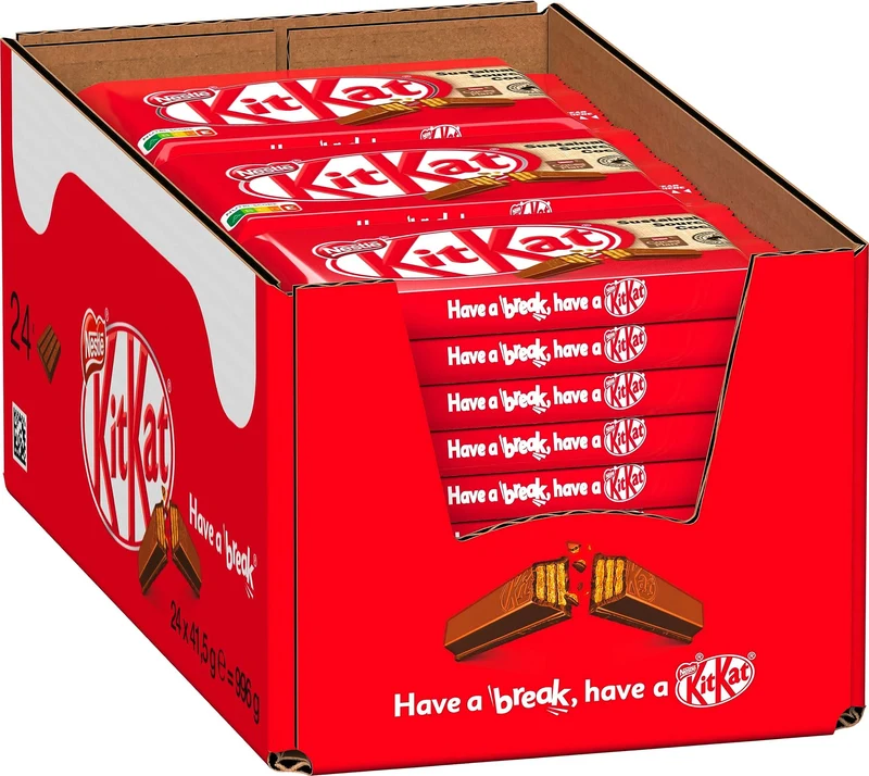 Nestlé KitKat Classic Schokoriegel 24er Pack (24x41,5g)