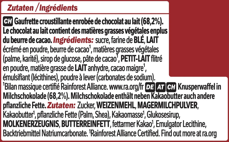 Nestlé KitKat Classic Schokoriegel 24er Pack (24x41,5g)
