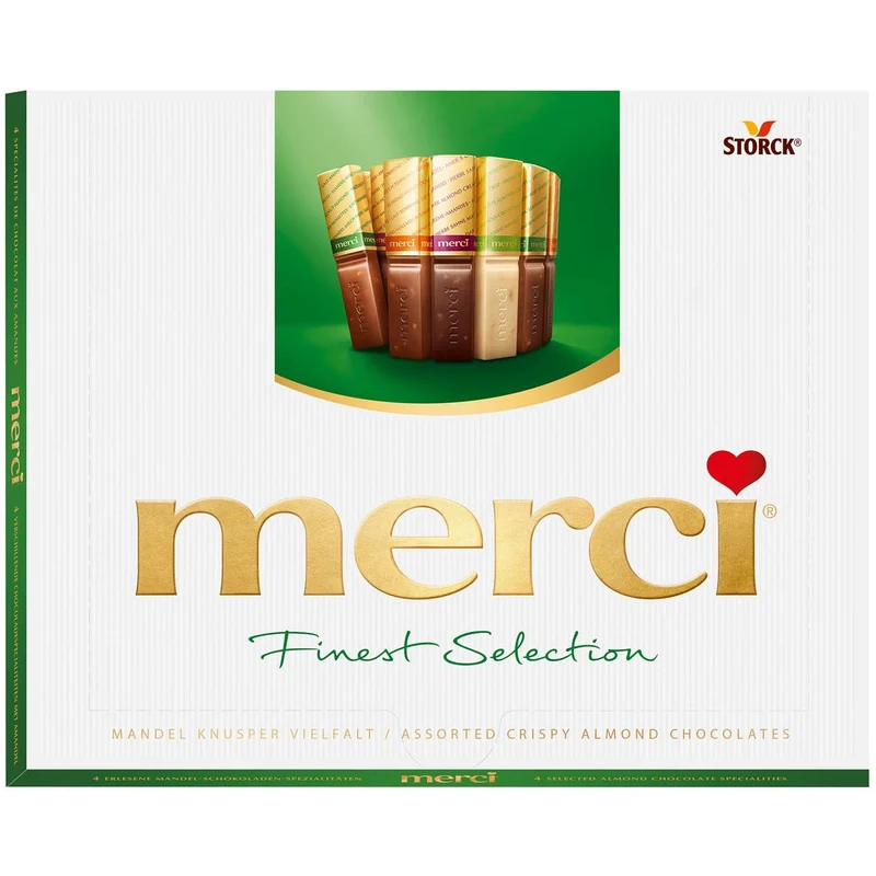 merci Mandel Knusper Vielfalt 250g