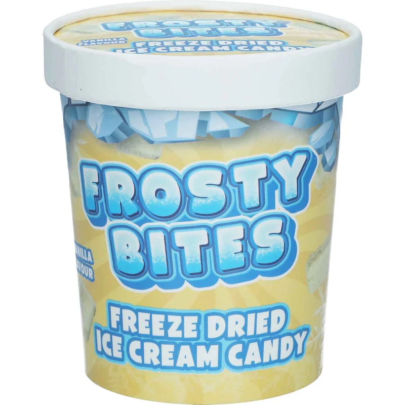 Frosty Bites Freeze Dried Candy Ice Cream Vanilla 40g