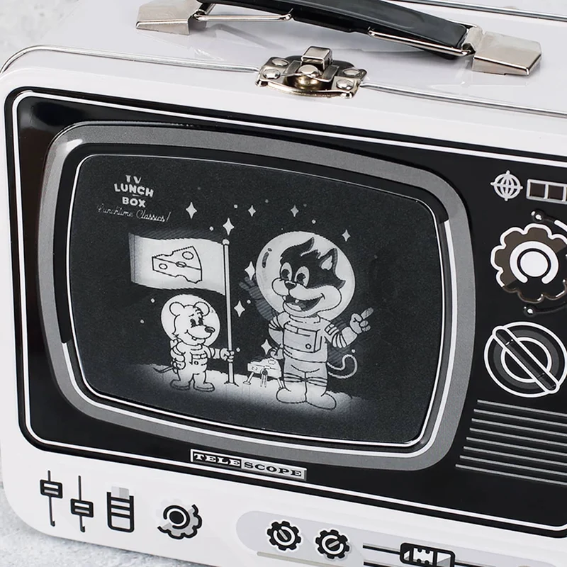 TV Lunch Box - 3D-Wackelbild Space