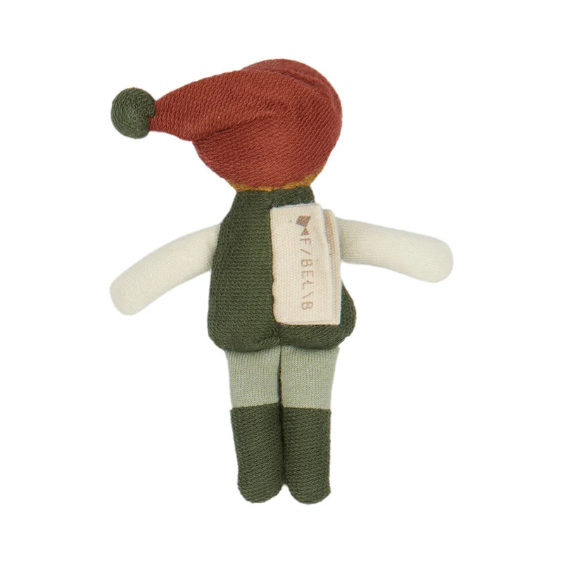 Weihnachts-Elf Wichtelfreund 12 cm, Bio Baumwolle