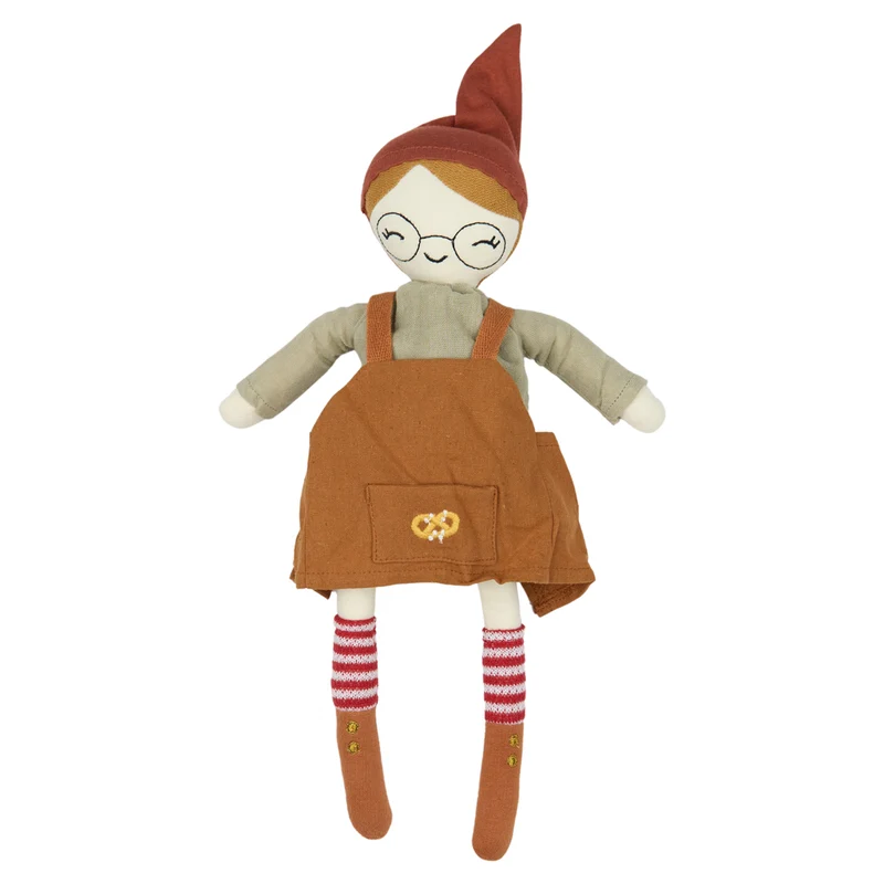 Weihnachts-Elf Stoffpuppe 30 cm, Oma oder Opa
