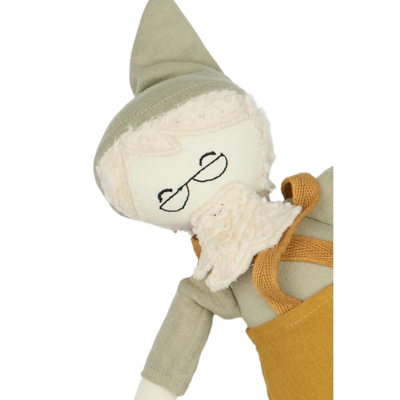 Weihnachts-Elf Stoffpuppe 30 cm, Oma oder Opa