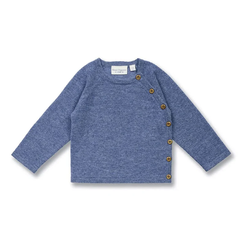 Sense Organics Baby Wickeljacke Picasso Denim Melange