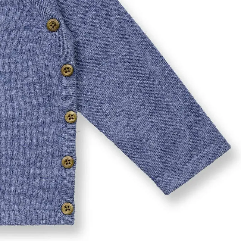 Sense Organics Baby Wickeljacke Picasso Denim Melange
