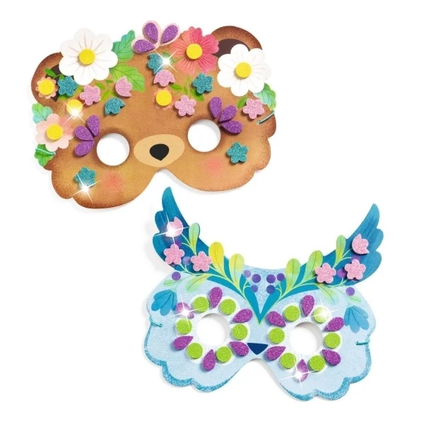 Djeco Do it yourself Mosaik Masken zum Dekorieren