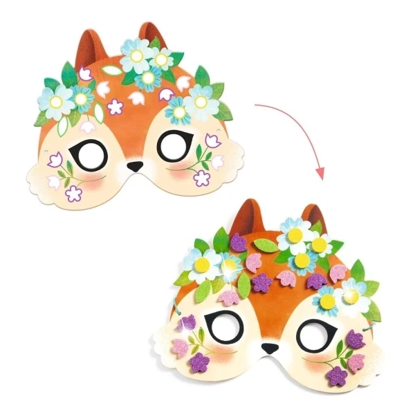 Djeco Do it yourself Mosaik Masken zum Dekorieren