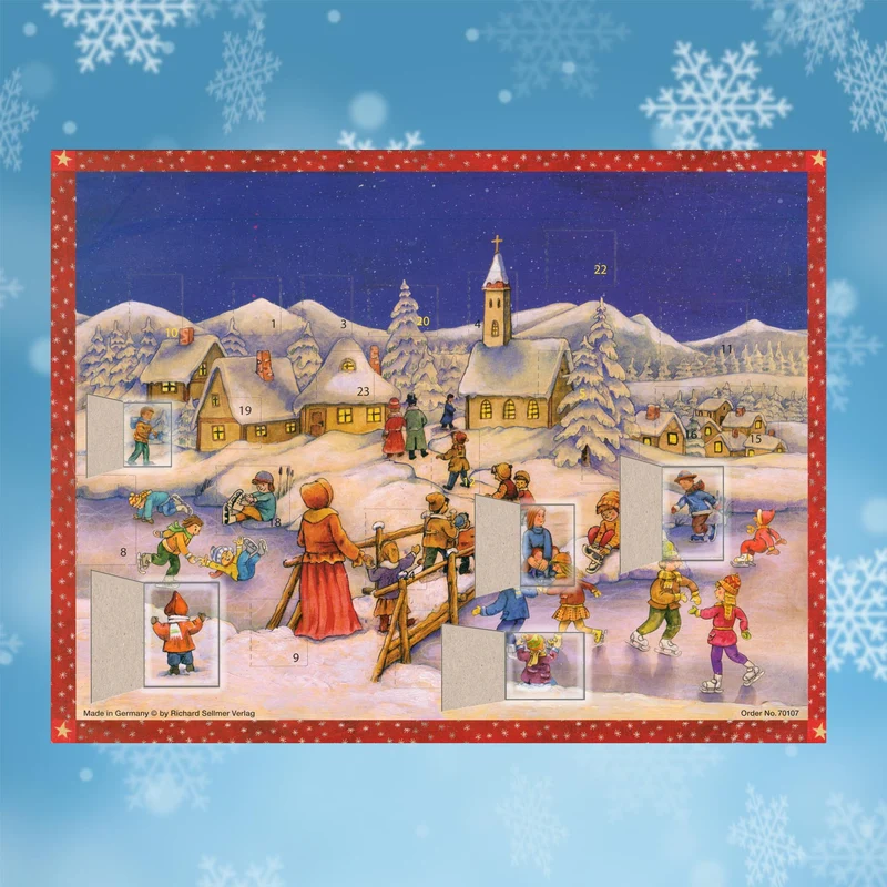 Advent calendar “Ice Skating Is Great”