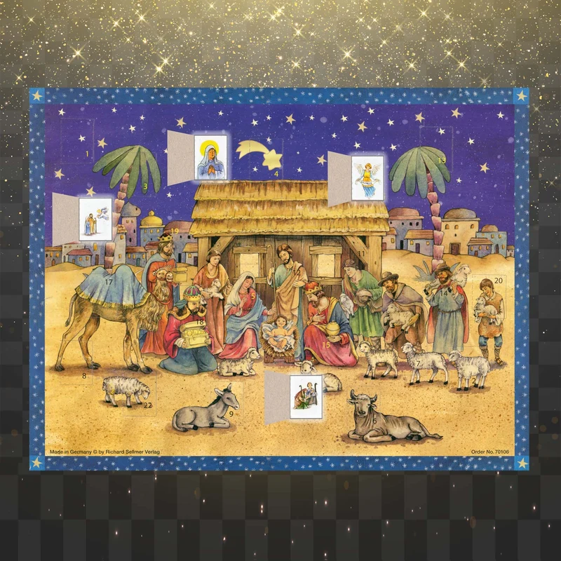 Advent calendar “A Visit to the Nativity Scene”