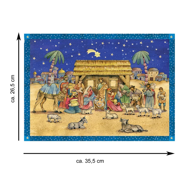 Advent calendar “A Visit to the Nativity Scene”