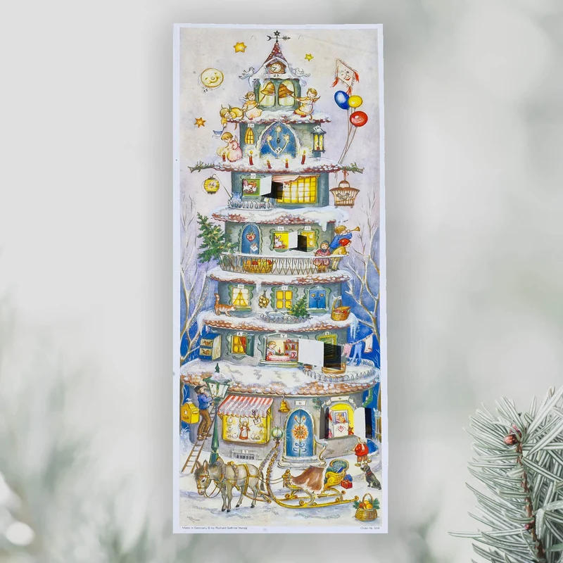 Panorama Advent calendar “Christmas Pyramid”