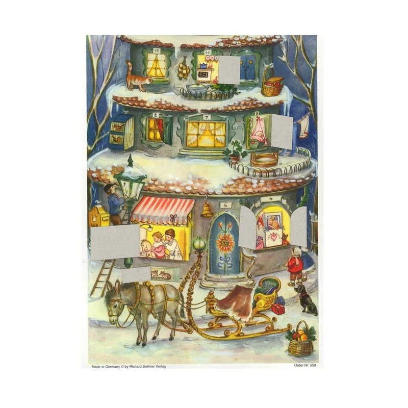 Panorama Advent calendar “Christmas Pyramid”