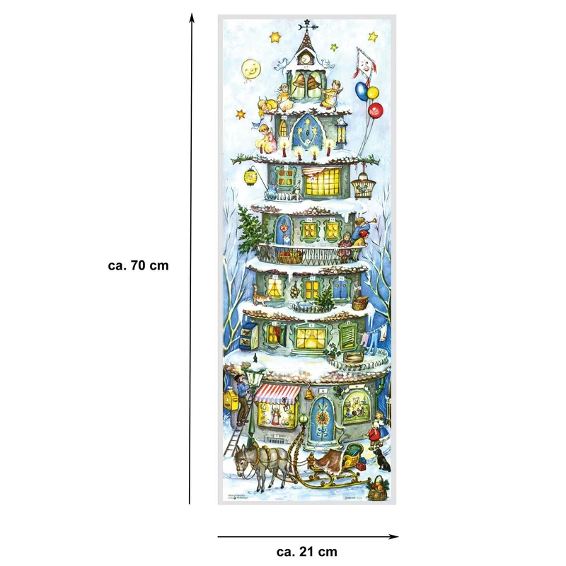 Panorama Advent calendar “Christmas Pyramid”