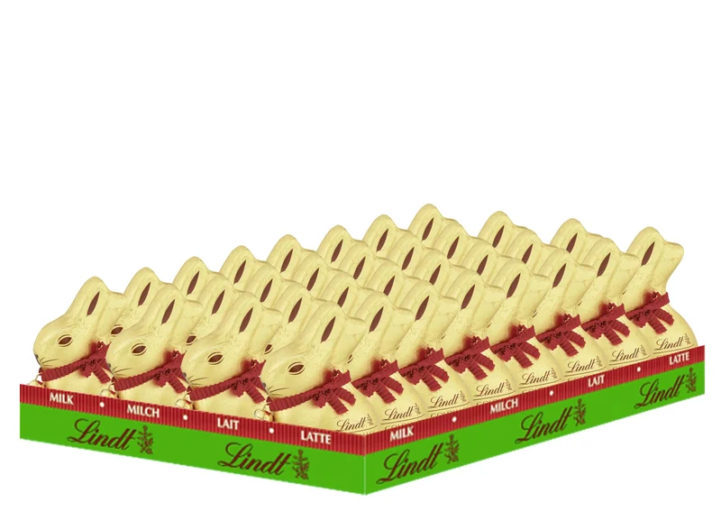 Lindt Schokolade GOLDHASE | 32 x 50 g GOLDHASE