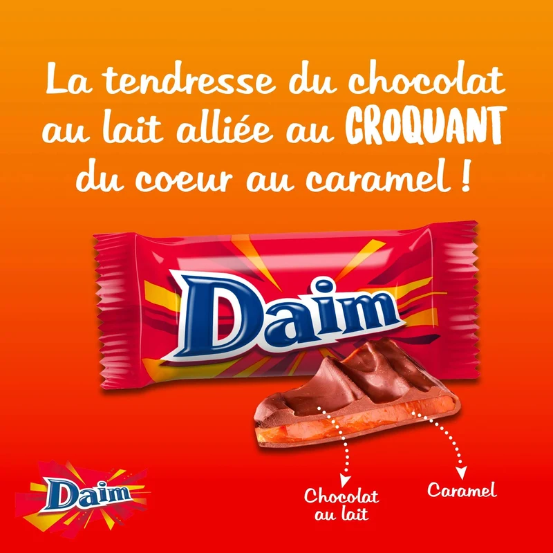 Daim - Minis Schoko-Karamell-Bonbons - 2,5kg
