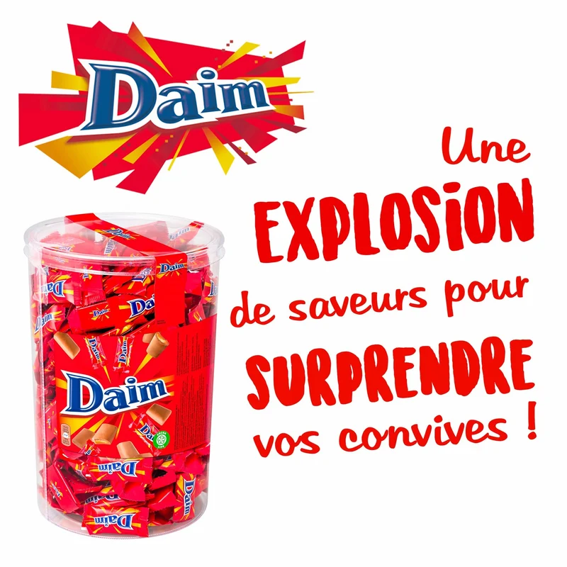 Daim - Minis Schoko-Karamell-Bonbons - 2,5kg