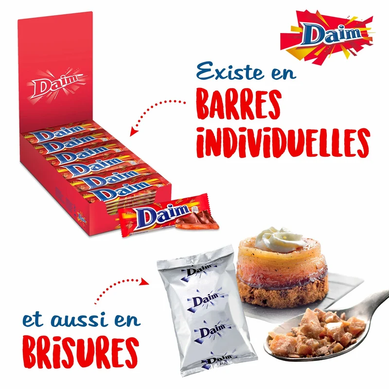 Daim - Minis Schoko-Karamell-Bonbons - 2,5kg