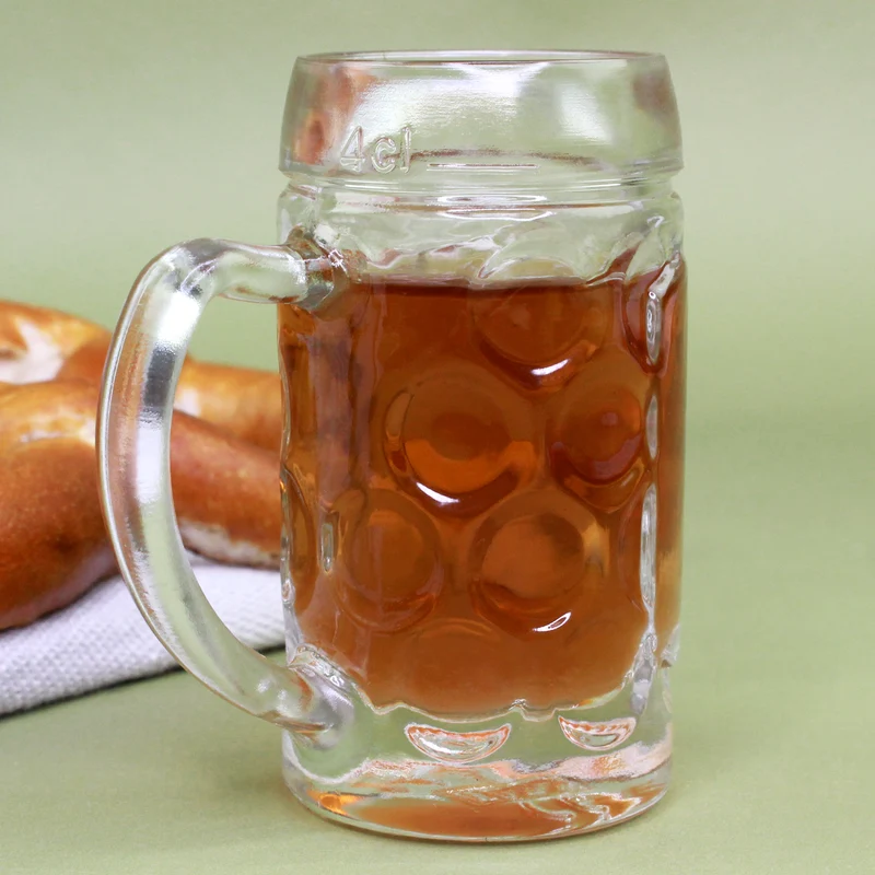 Personalisierter Bierseidel für Bierkenner mit Name | Bierkrug & Schnapsglas in 3 Größen